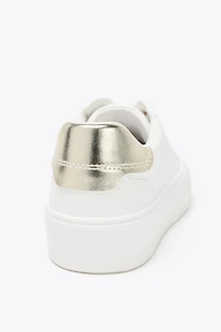 CONTRAST SNEAKERS