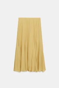 FLOWY LONG SKIRT