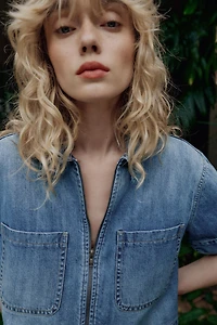 Z1975 SHORT SLEEVE DENIM SHIRT