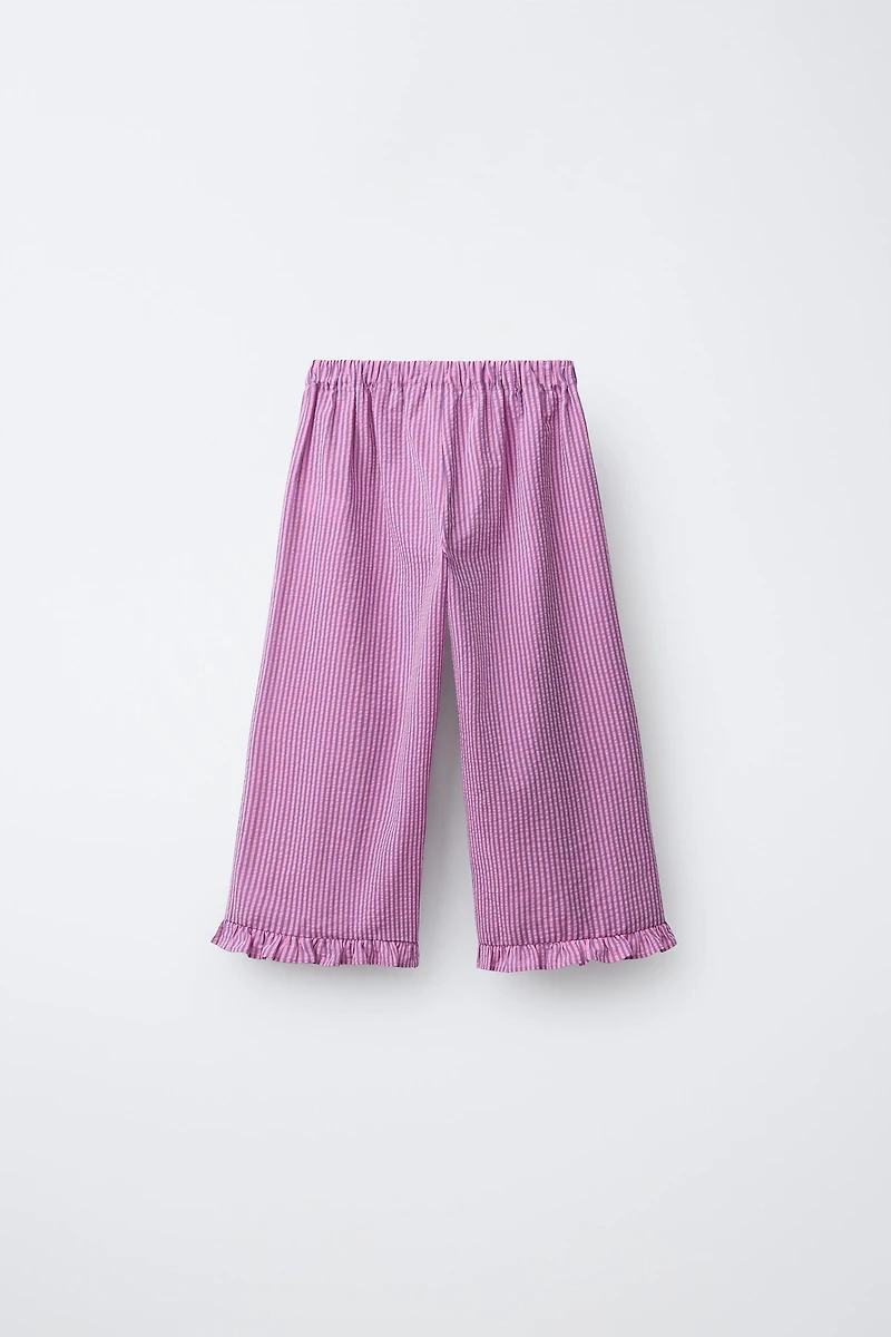 HEART STRIPED CULOTTES