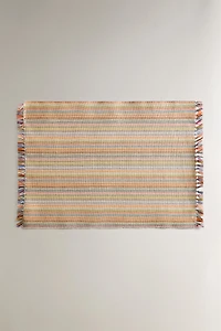 SET OF STRIPED COTTON PLACEMATS (SET OF 2)