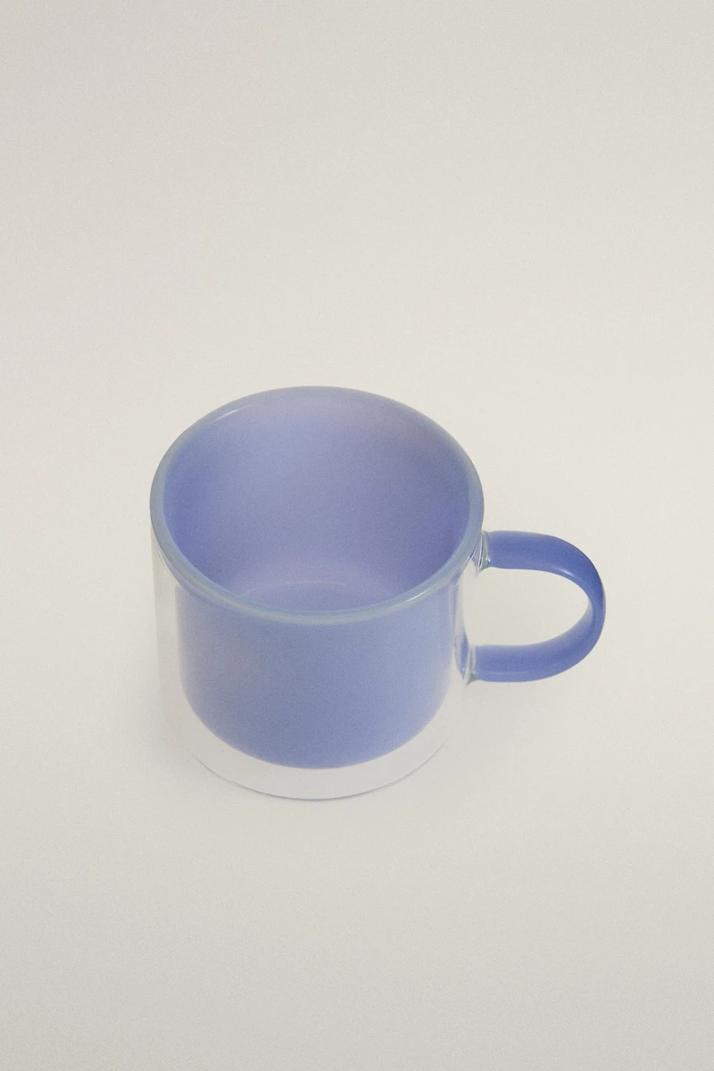 DOUBLE-WALLED BOROSILICATE GLASS MUG