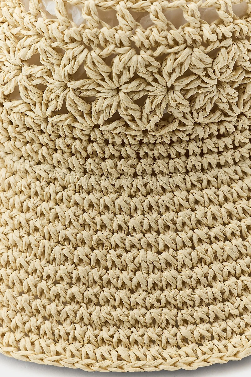 WOVEN BUCKET HAT