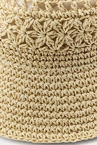 WOVEN BUCKET HAT