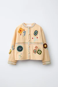 EMBROIDERED OVERSHIRT