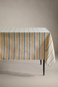 YARN-DYED STRIPE TABLECLOTH