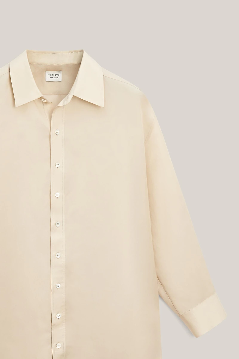 Chemise longue fluide oversize - LIMITED EDITION