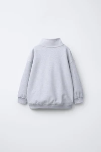 EMBROIDERED BEAR SWEATSHIRT