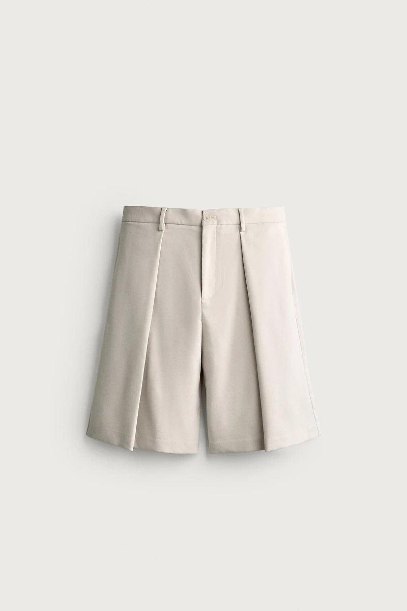 BERMUDA WIDE FIT À PLIS