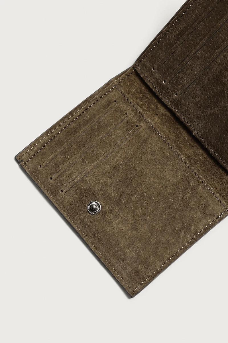 LEATHER COIN PURSE WALLET