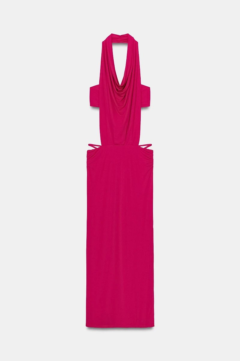 ROBE FLUIDE CUT OUT