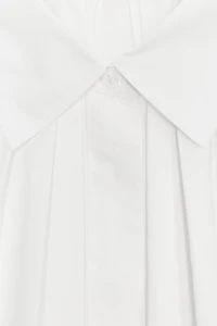 ZW COLLECTION PLEATED BALLOON SLEEVE SHIRT