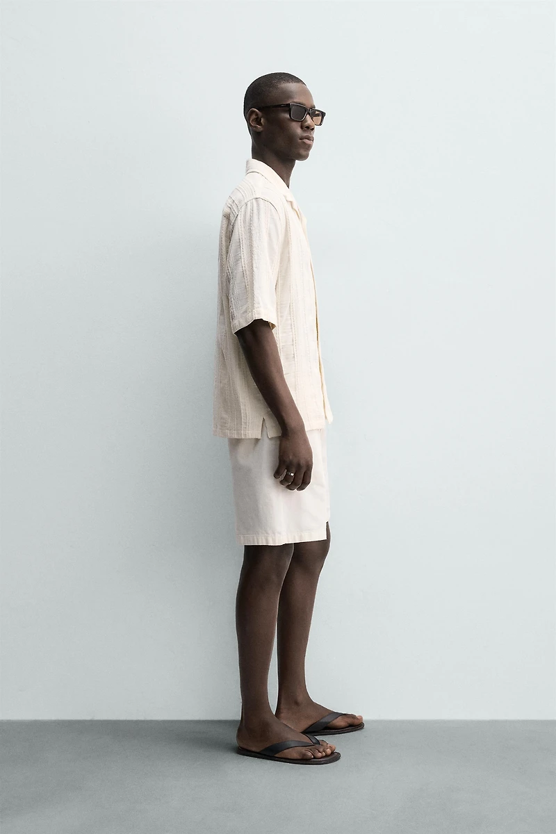 GEOMETRIC JACQUARD SHIRT