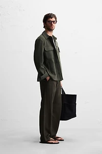 COMFORT TEXTURED OVERSHIRT