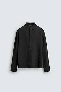 100% LINEN POLO SHIRT