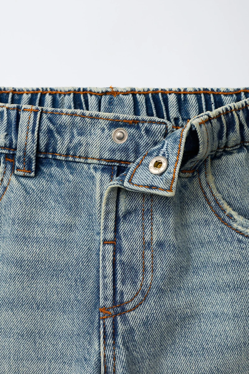 RIPPED BAGGY JEANS