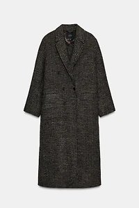 ZW COLLECTION PLAID COAT