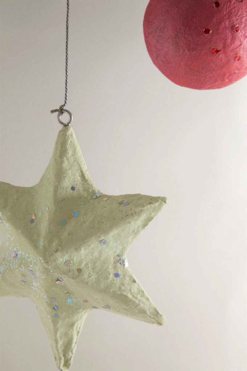 KIDS' DECORATIVE ROCKET HANGING ORNAMENT
