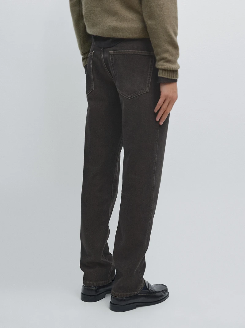 Tapered fit jeans