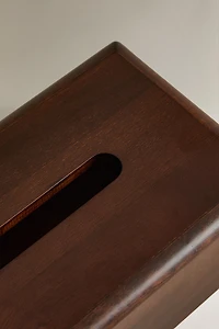 BOÎTE À MOUCHOIRS EN BOIS