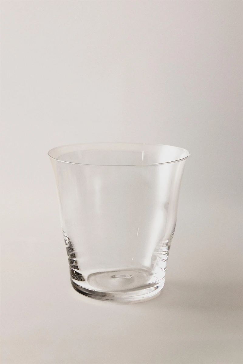 WAVY GLASS TUMBLER