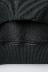 VELVET BOW SWEATSHIRT