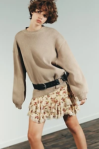 LEATHER RING BELT