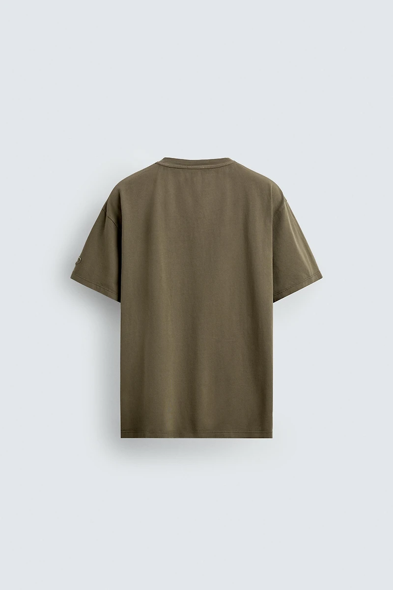 HEART EMBROIDERY T-SHIRT