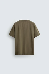 HEART EMBROIDERY T-SHIRT