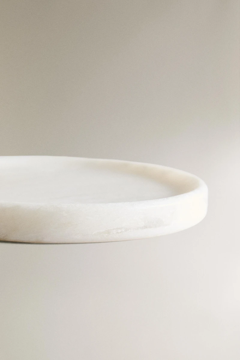 WHITE MARBLE BATHROOM SOAP DISH
