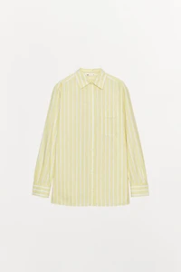 STRIPED PAJAMA SHIRT