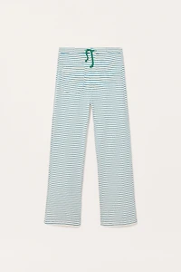 LIMITED EDITION STRIPED STRAIGHT LEG PANTS