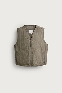 GILET DÉLAVÉ SURPIQÛRES