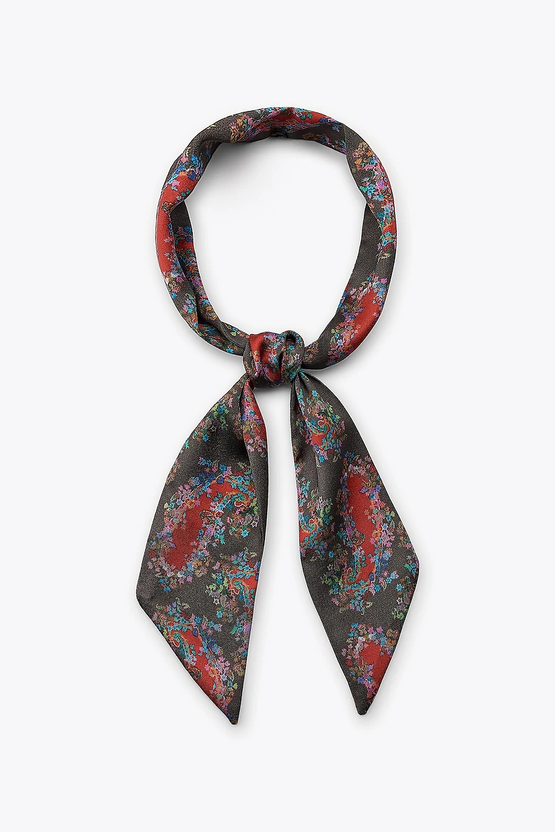 FOULARD CRAVATE IMPRIMÉ