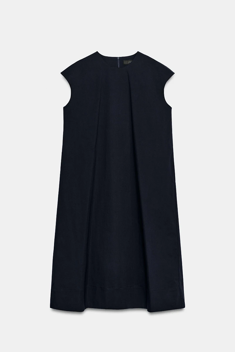 ZW COLLECTION POPLIN MIDI DRESS
