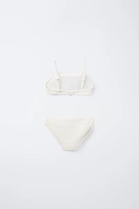 6-14 YEARS/ CROCHET FLOWER BIKINI