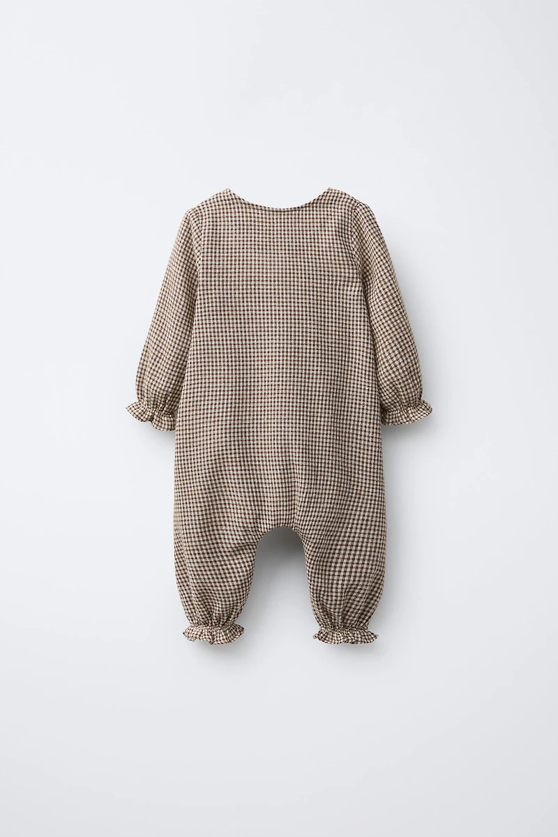 PLAID ROMPER