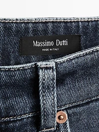 Relaxed fit mid-rise jeans