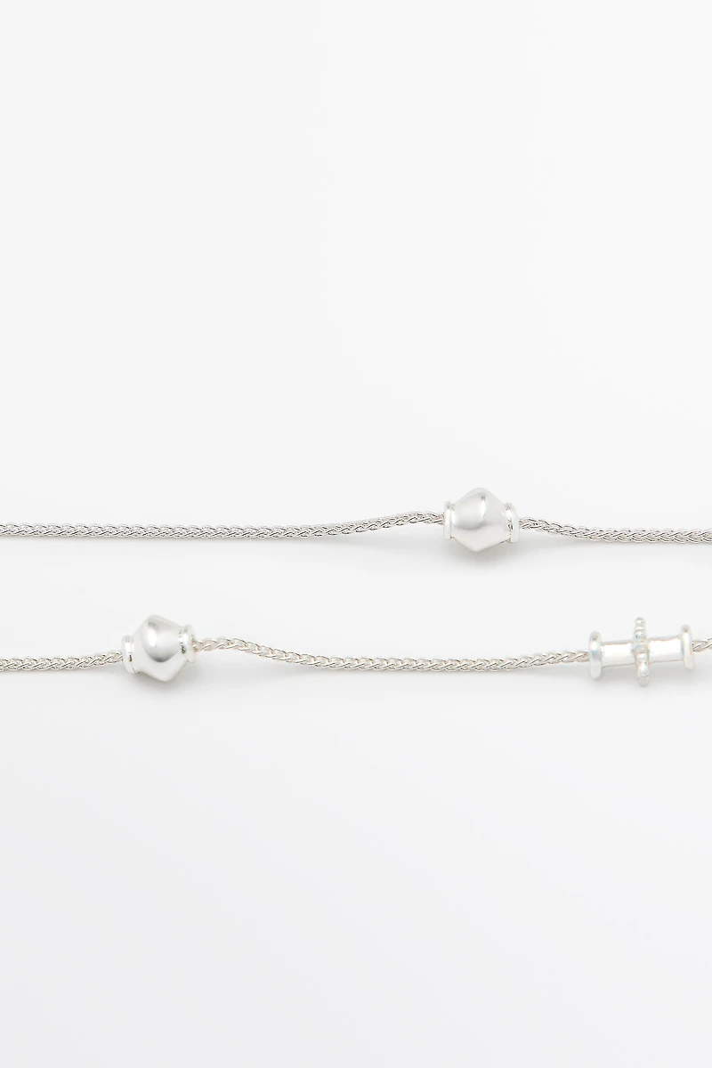 Multi-way piece necklace