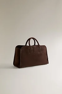 MINI SUEDE LEATHER TOTE BAG