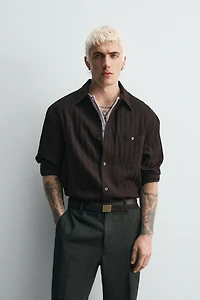 LIMITED EDITION STRIPED JACQUARD SHIRT