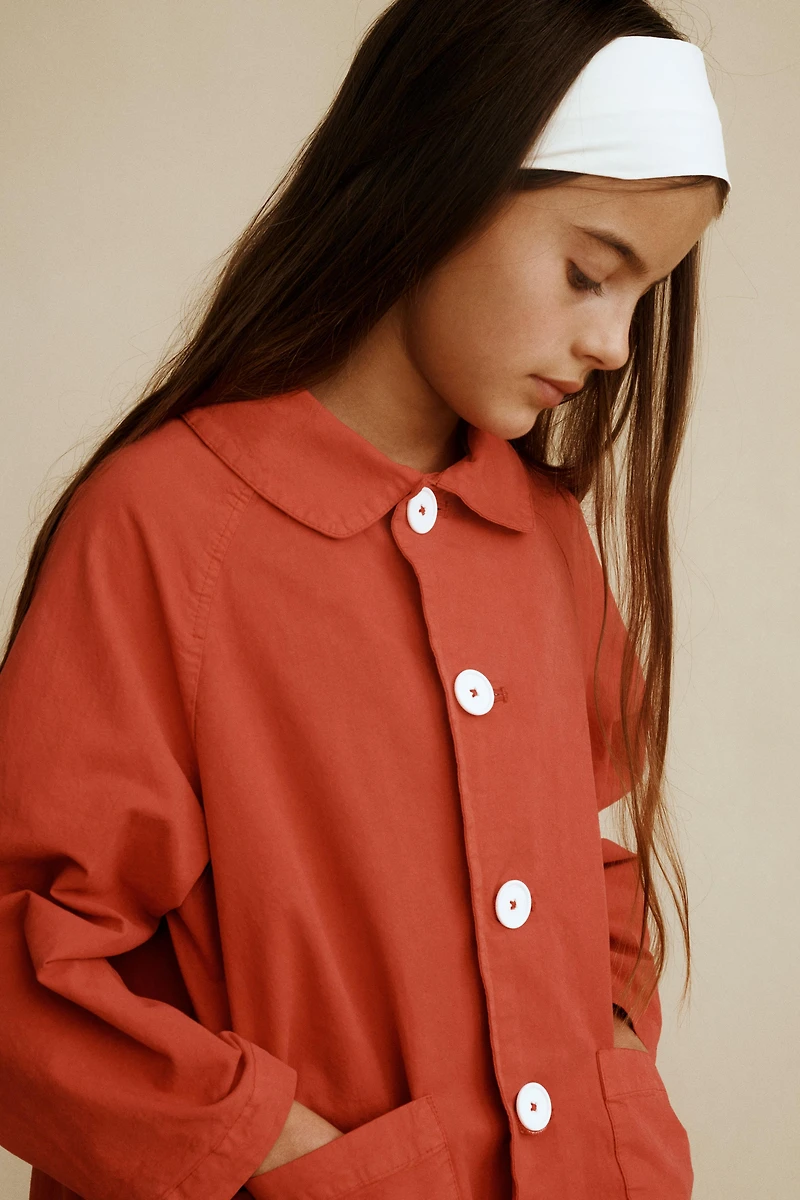 LONG TRENCH COAT CREATED BY CARAMEL LONDON X ZARA