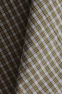 PACK OF CHECKED COTTON KITCHEN TOWELS (PACK OF 2)