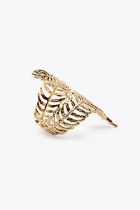 ARECA LEAF COILED BRACELET