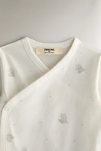 ELEPHANT BABY BODYSUIT (SET OF 3)