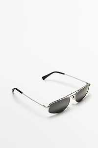 Lunettes de soleil métalliques