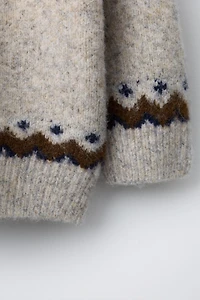 JACQUARD KNIT JUMPER