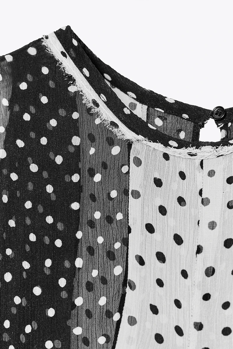 POLKA DOT TOP ZW COLLECTION