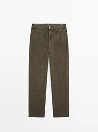 Mid-rise balloon fit jeans