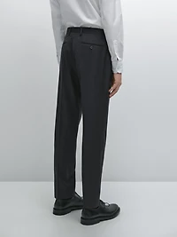 Pantalon de costume coton